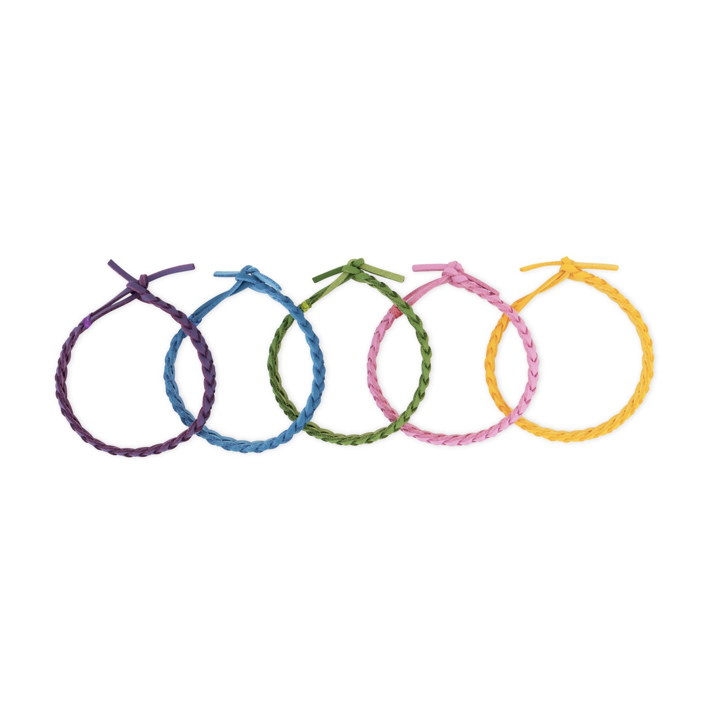 Repellent Bands – Pack of 5 (Pink, Blue, Green, Yellow, Purple)