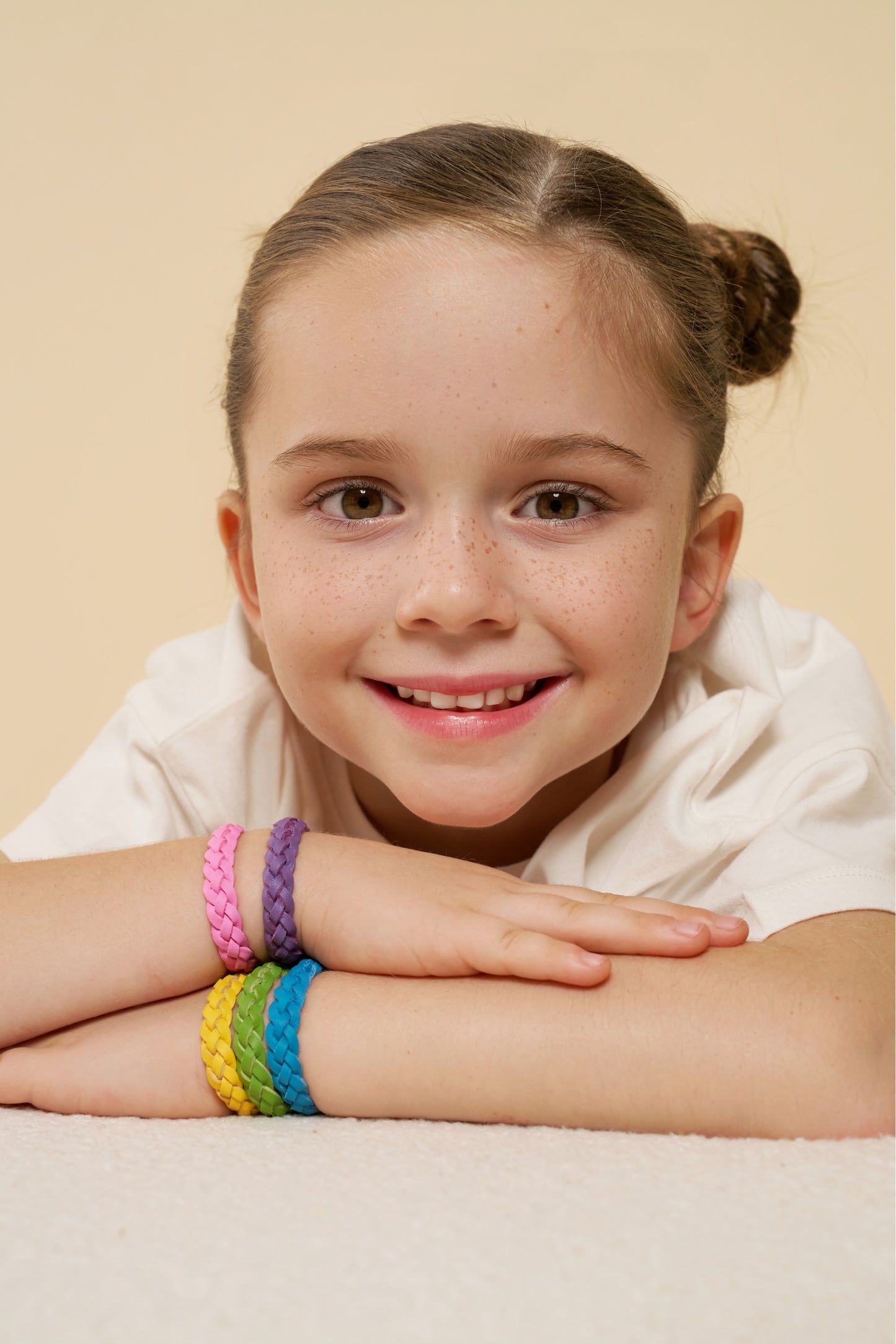 Repellent Bands – Pack of 5 (Pink, Blue, Green, Yellow, Purple)