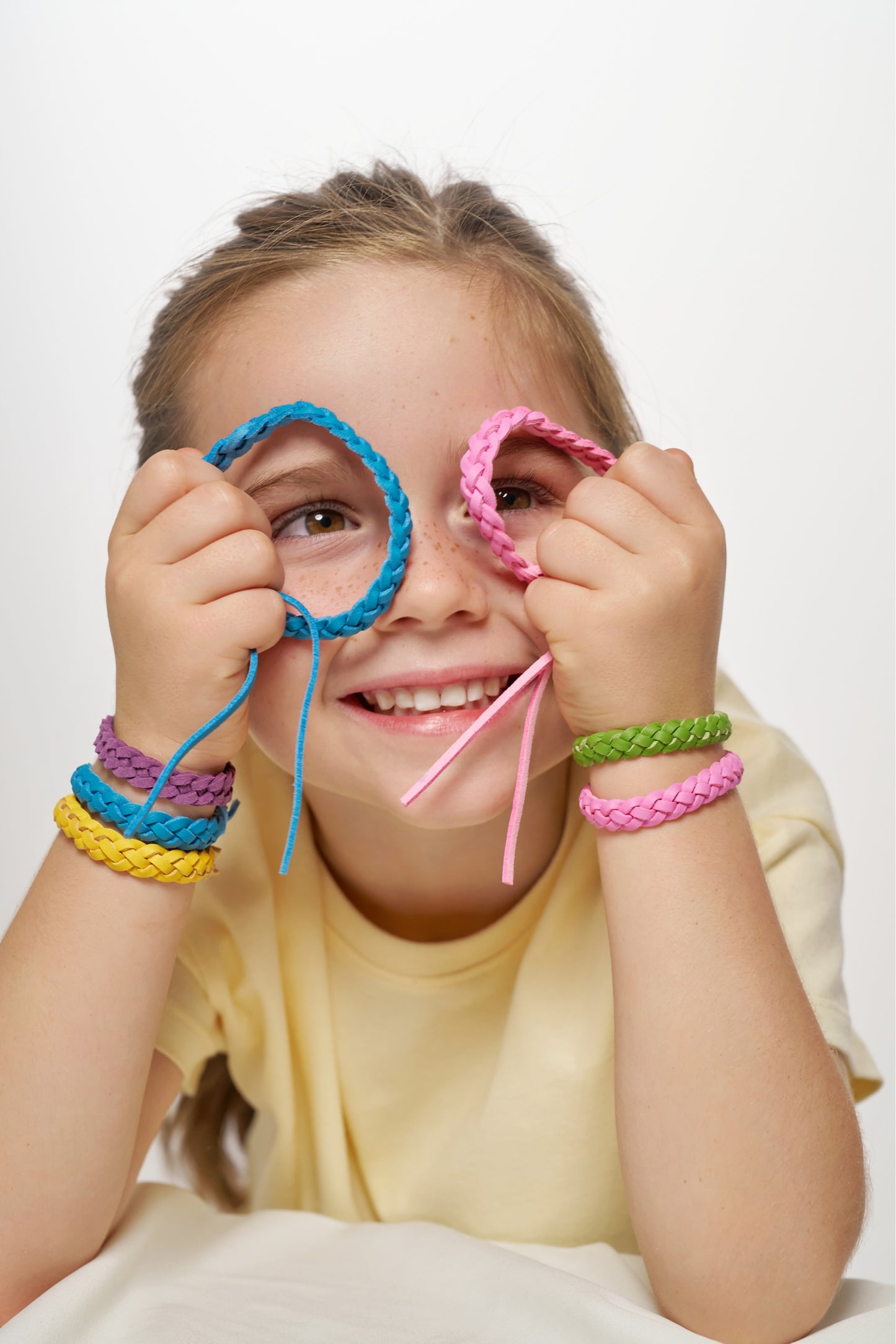 Repellent Bands – Pack of 5 (Pink, Blue, Green, Yellow, Purple)